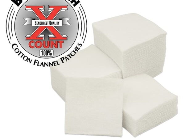 250/7mm/38 cal Cotton Patches 44mm Ruta (Bore Tech) 1000/påse