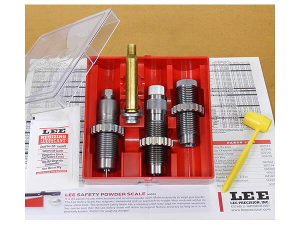 35 Rem 3-Vertyg Set med/Factory Crimp (LEE)