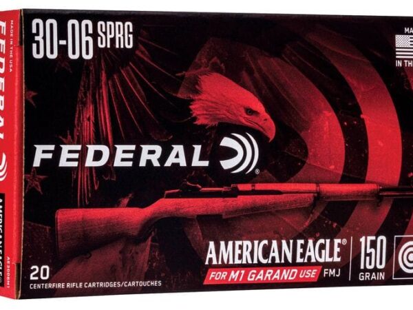 Federal 30-06 Springfield 150gr FMJ American Eagle - (20/ask)