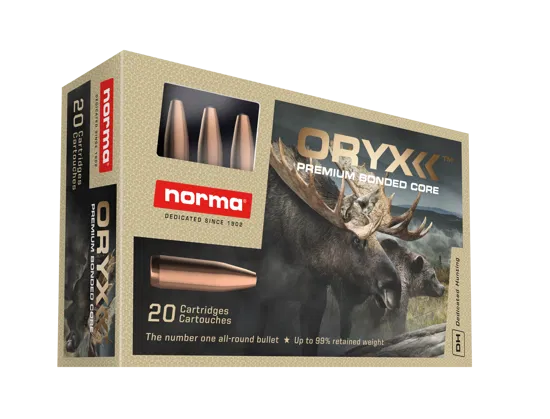 Norma 7mm Blaser Mag 156gr Oryx Ammunition - (20/ask)
