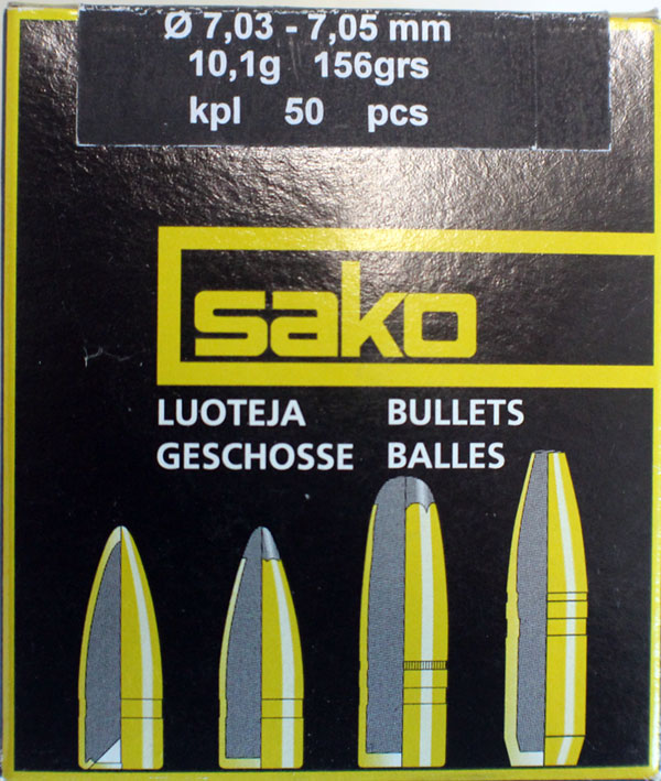 270 (.277) 156gr Hammerhead (Sako Kulor) 50/ask