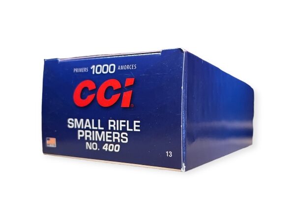 CCI Small Rifle Primers NO. 400 i 10-pack om 1000 tändattar