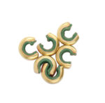 Nockläge Blå Small - Dacron 8-10 Kardeler - Bild 2