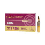 GGG Ammo .223 Rem 77gr HPBT Sierra Matchking 20/Box GPR14 1