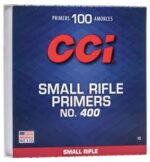CCI Standard Small Rifle Primer .400 Clam 100/frp