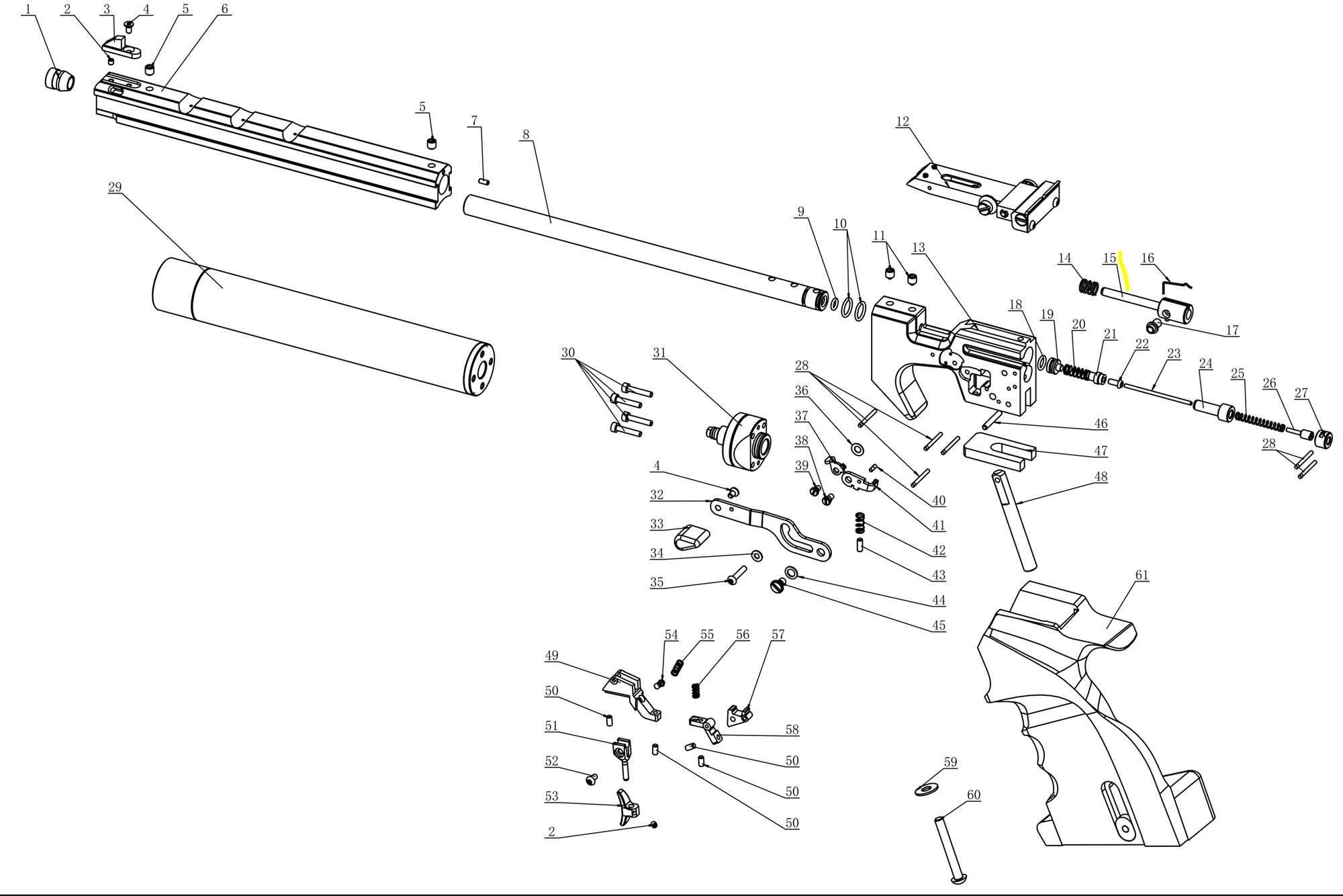 125600.jpg Artemis spare part pp20 firing pin #15 - bild 1