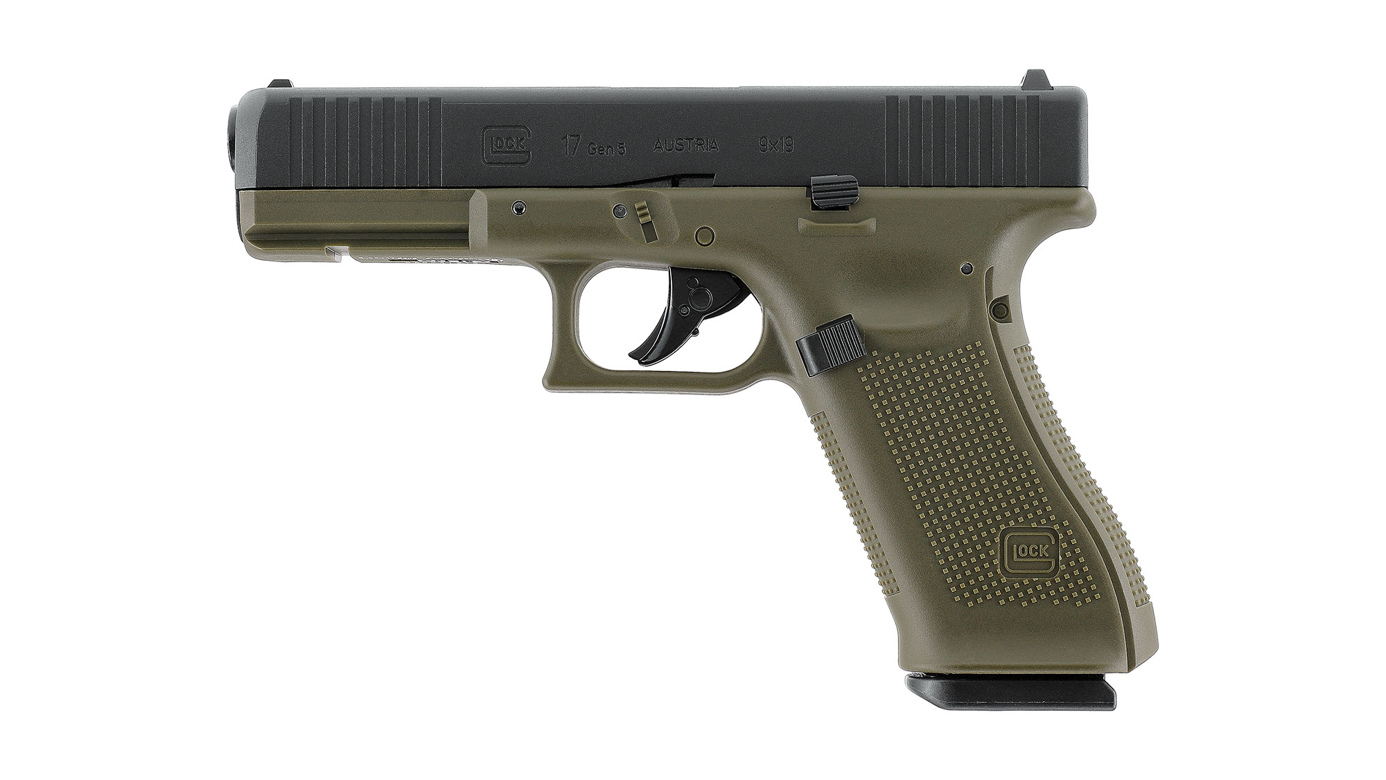 2.6481_1.jpg Glock 17 gen5 mos gbb co2 6mm 2,0j battlefield green - bild 1