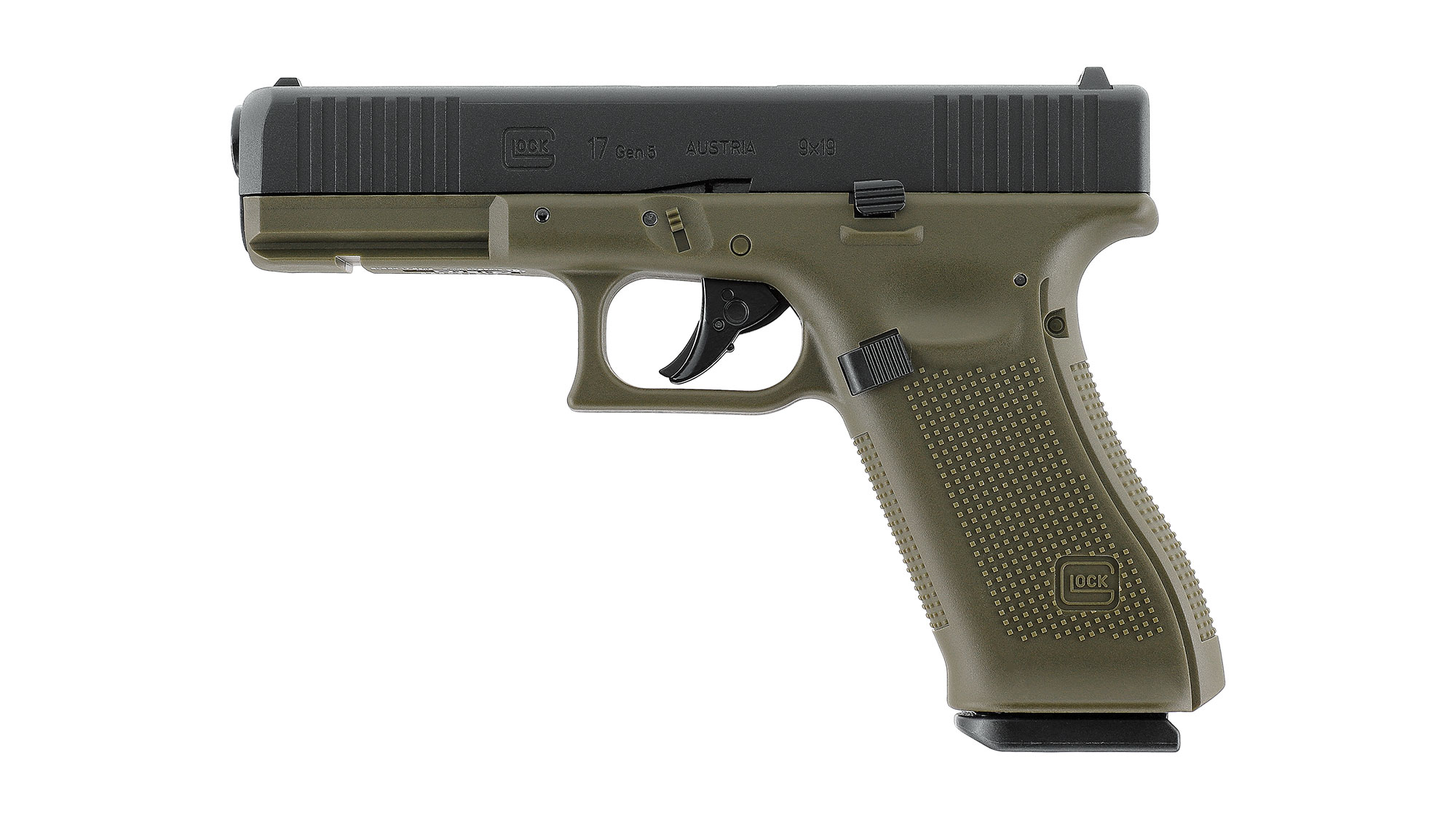 5.8471_1.jpg Glock 17 gen5 blowback co2 4,5mm bb battlefield green - bild 1