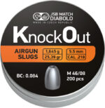 JSB KO Slugs 5,52mm - 1,645g 200st