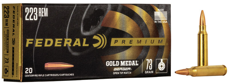 fgm223bh73_1.jpg Federal gold medal ammo 223 rem berger bt target 73gr 20/box - bild 1
