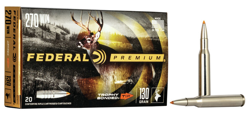 fp270tt1.jpg Federal premium ammo 270 win trophy bonded tip 130gr 20/box - bild 1
