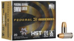 Federal Personal Defense Ammo 9mm Luger HST 124gr 20/Box - Bild 2