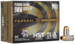 Federal Personal Defence Ammo 9mm Luger +P HST 124gr 20/Box - Bild 2