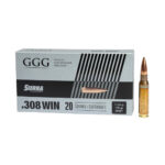 GGG Ammo .308 Win 175gr HPBT Sierra Matchking 20/Box