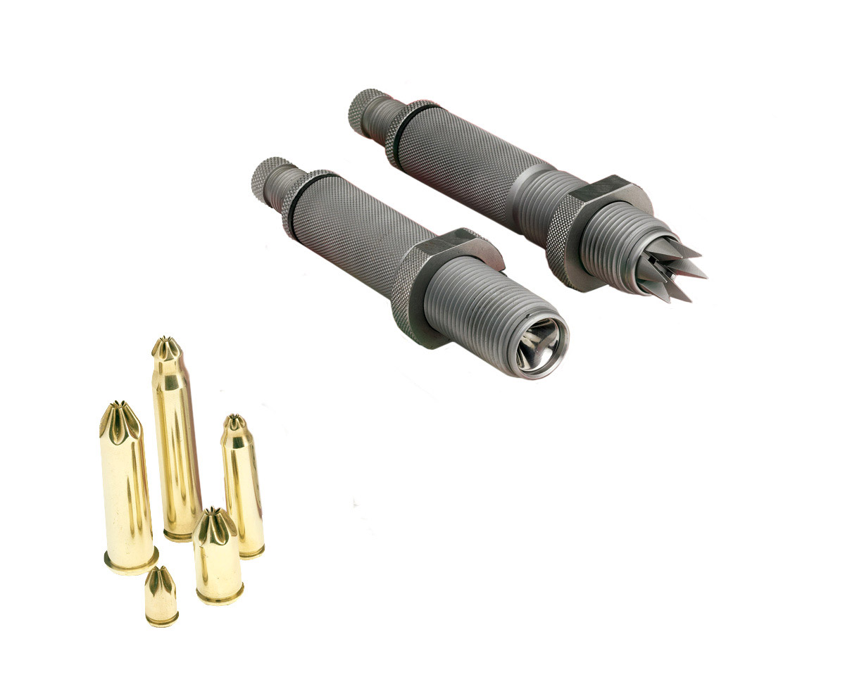 h544591.jpg Hornady series iv specialty rifle dies dieset 2 blank cart 22-45 cal - bild 1