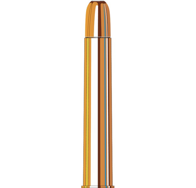 h82689_ny.jpg Hornady dangerous game™ ammo 500 ne 3" 570 gr dgx® bonded 20/box - bild 1