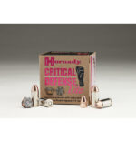 Hornady Critical Defense® Ammo 9mm Luger Lite 100 gr FTX® CD 25/Box - Bild 4