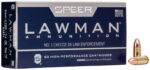 Speer Lawman CleanFire Ammo 9mm Luger TMJ 124gr 50/Box - Bild 2