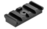UTG PRO® M-LOK 4-Slot Picatinny Rail Section, Black