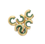 Nockläge Blå Small - Dacron 8-10 Kardeler