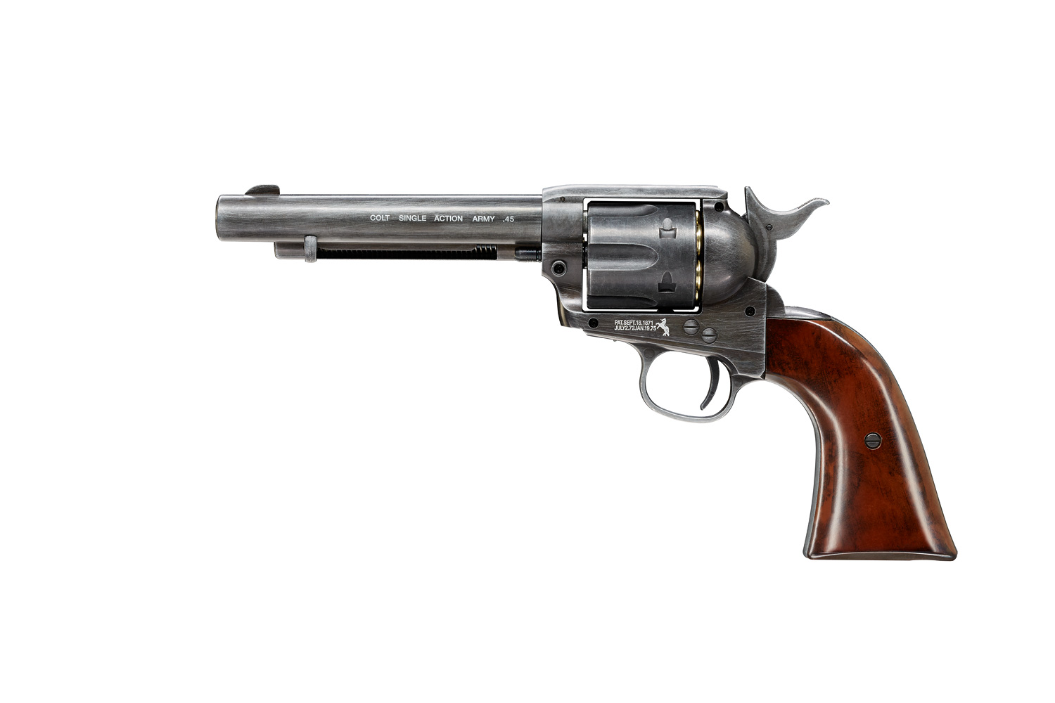 product-5.8307-big.jpg Colt single action army 45 "peacemaker" co2 4,5mm bb antique finish - bild 1
