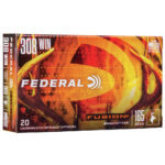 Federal Fusion Ammo .308 Win 165gr 20/Box