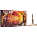 Federal Fusion Ammo 6.5X55 140gr 20/Box