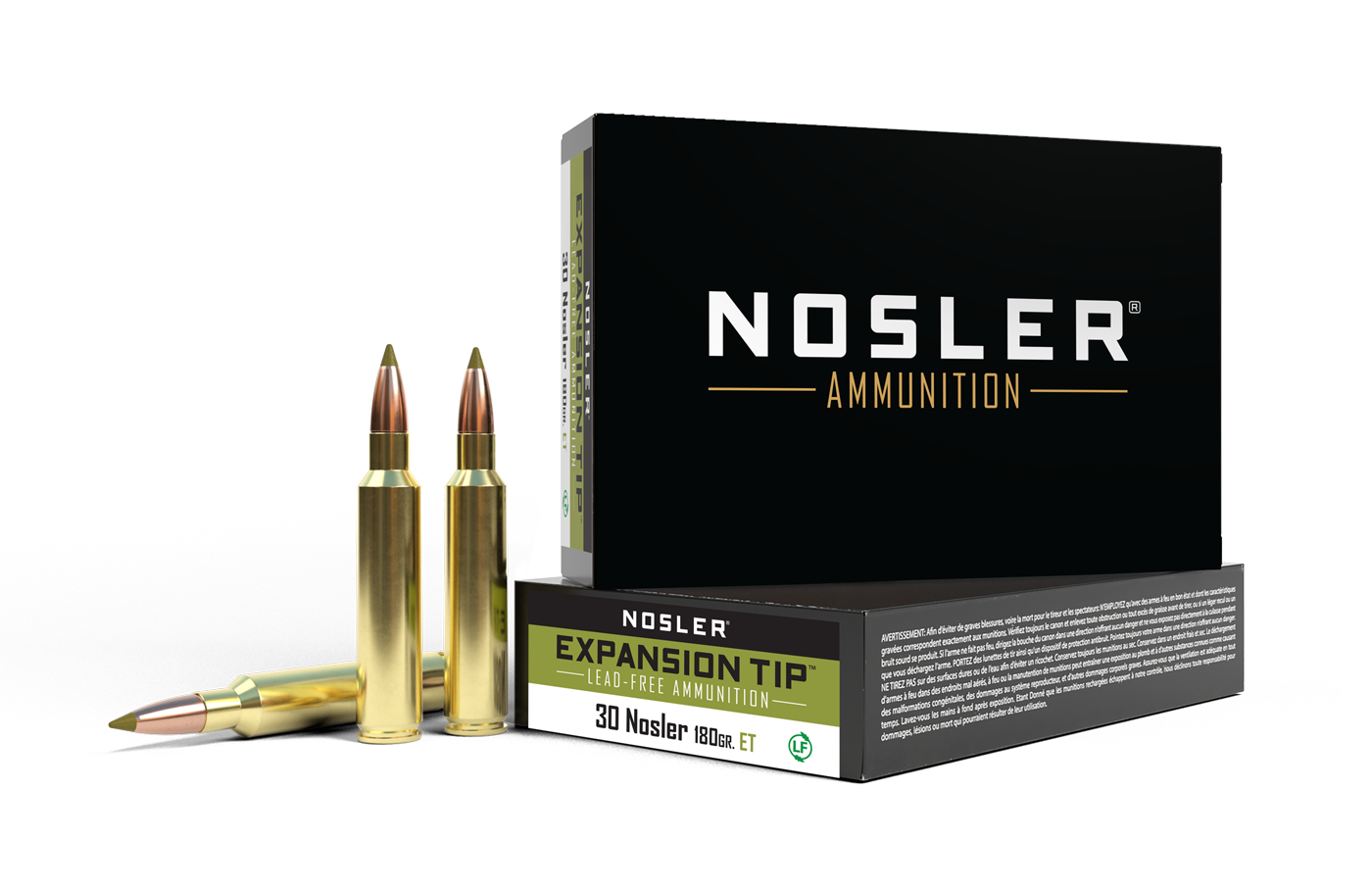 40330-et-ammo-30-nosler-180gr-highrez-1.png Nosler 30 nosler 180gr expansion tip ammunition - bild 1