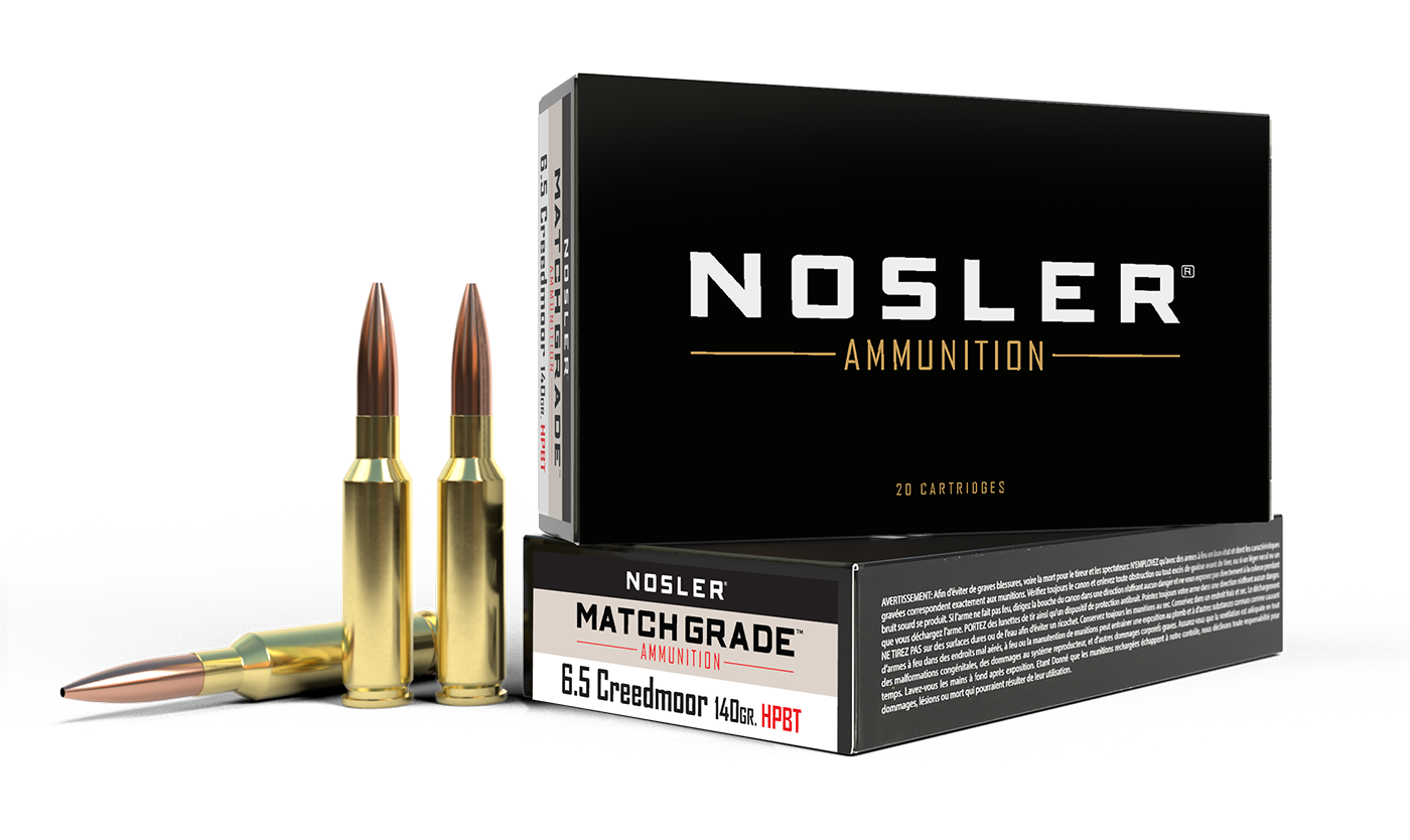 43455-mg-6_1.png Nosler 6. 5 creedmoor 140gr hpbt custom competition match grade ammunition - bild 1
