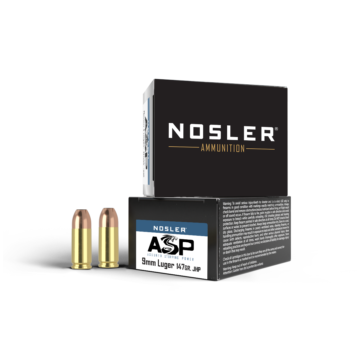 51290-asp-9mm-luger-147gr-20ct-highrez.png Nosler 9mm luger 147gr jhp asp handgun ammunition 20st/frp - bild 1
