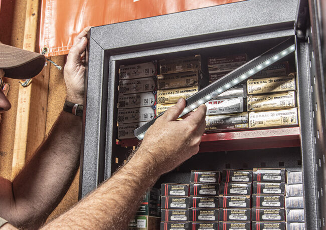 Hur mycket ammunition får man ha hemma?