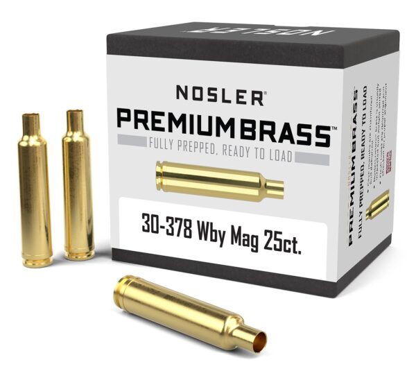 Nosler Hylsor .30-378 Weatherby Magnum, 25-pack