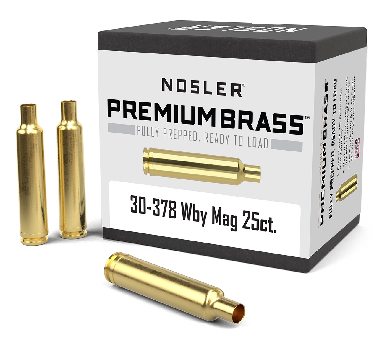 30-378 weatherby (nosler hylsor) 25 ask Nosler hylsor. 30-378 weatherby magnum, 25-pack