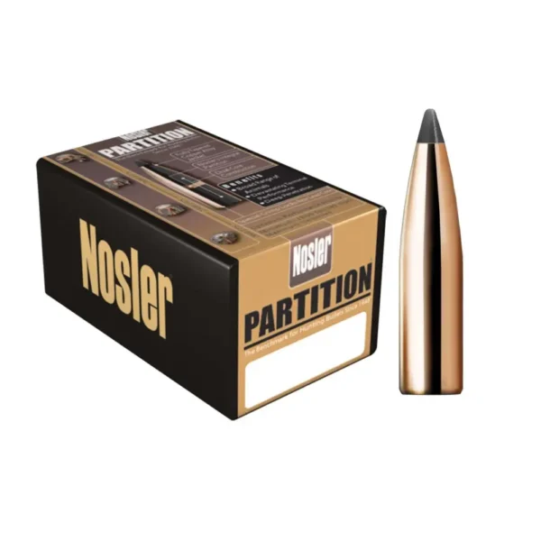 Nosler Partition .45 Kaliber (.458) 500gr Spitzer, 25-pack