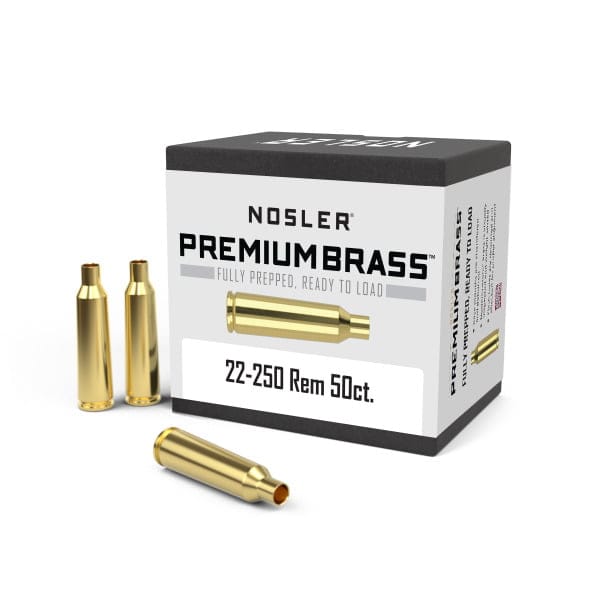 Nosler Hylsor .22-250 Remington, 50-pack