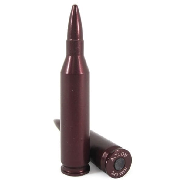 A-Zoom Klickpatroner .243 Winchester, 2-pack