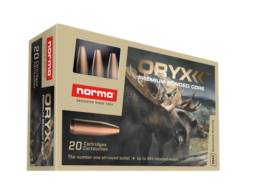 En produktbild på Norma Oryx .308 Win 180gr Ammunition